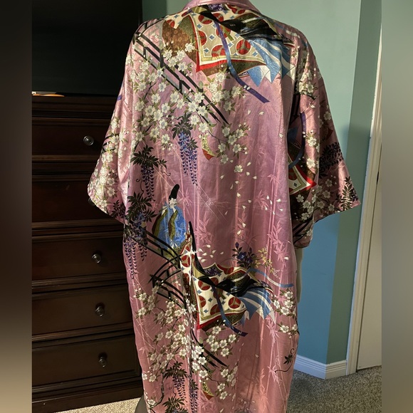 Made in Japan Women’s 3/4 sleeve Kimono 100% polyester - Picture 9 of 9